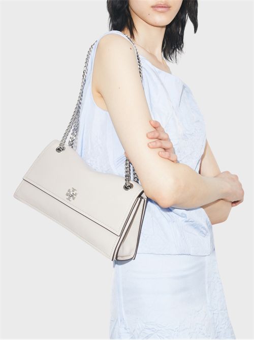 Borsa a spalla in pelle con chiusura turn-lock TORY BURCH | 167058020